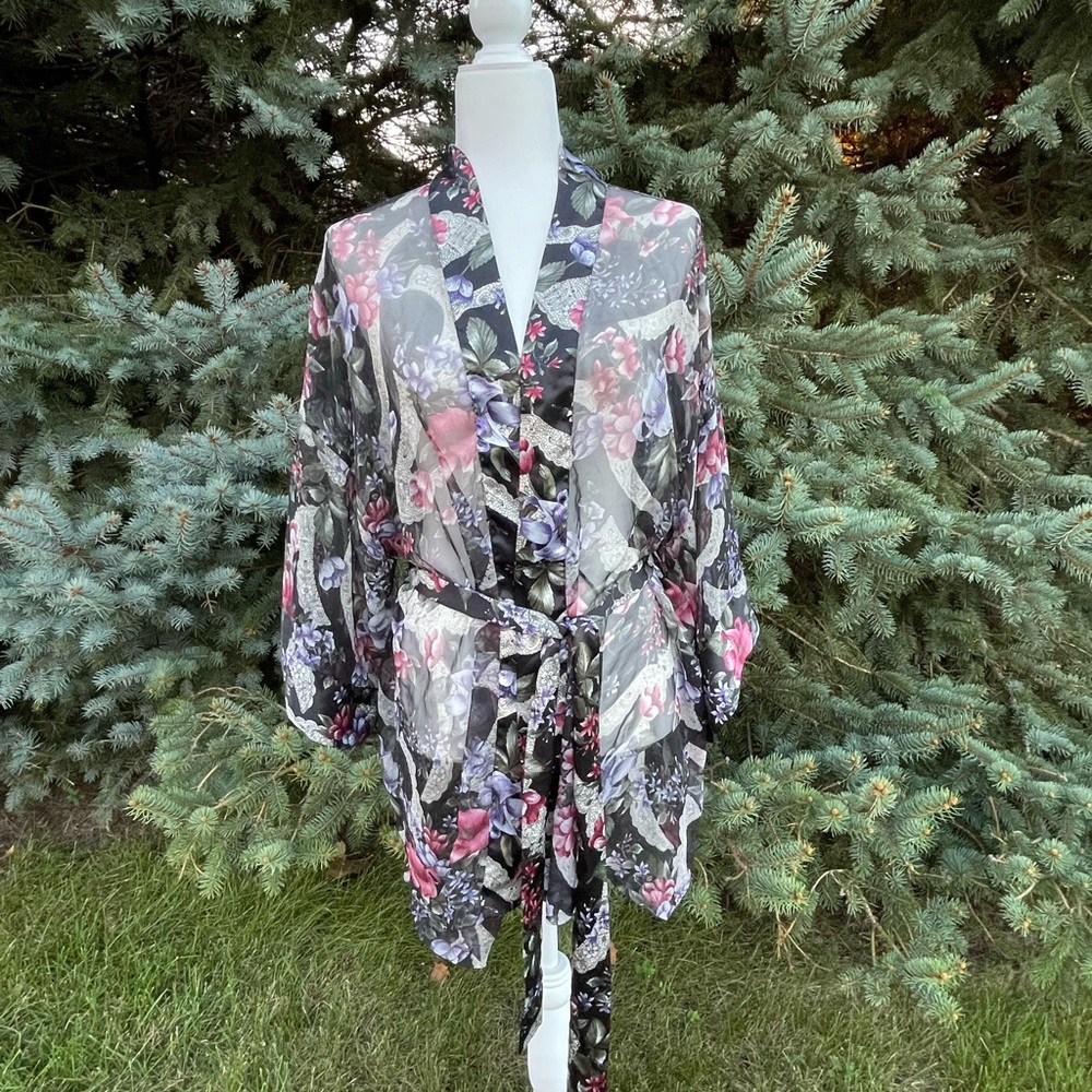 Vintage Gold Label Victorias Secret Robe